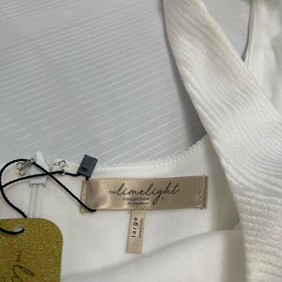 NWT Francesca’s Pearl Embellished Side Cutout Mini Sheath Dress Size Large New - Picture 6 of 10